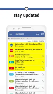 MVG Fahrinfo android App screenshot 1